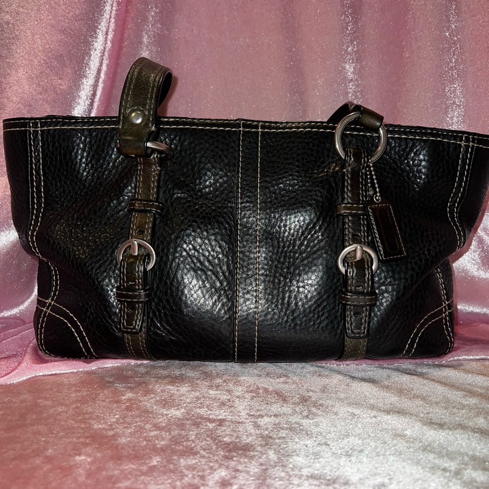 Vintage Hampton coach tote bag